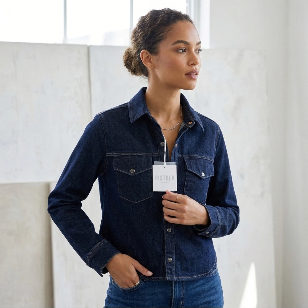 Pistola Dark Indigo Denim Jacket